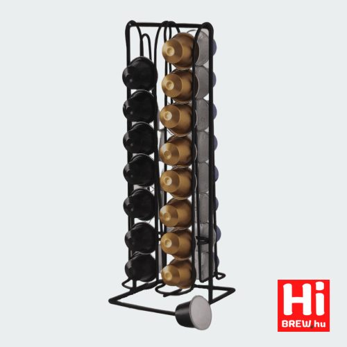 5five kapszula tartó állvány 32 db Nespresso kapszulához (ezüst)