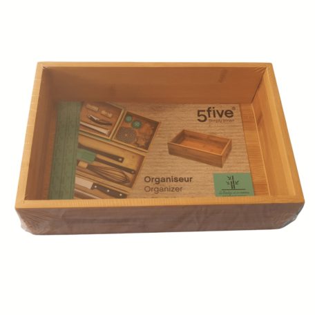 5five bambusz tároló doboz (adaptereknek, kapszuláknak, kiegészítőknek)