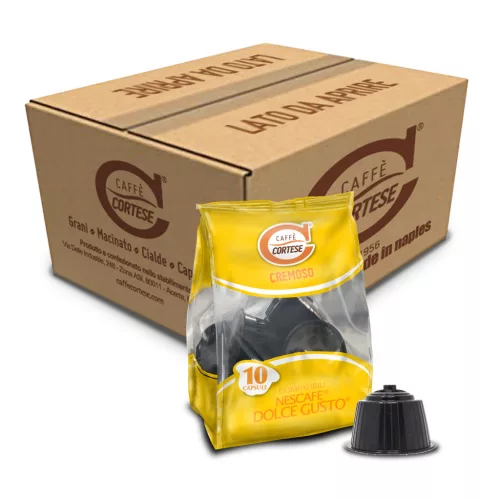 Caffé Cortese CREMOSO Dolce Gusto kapszula 10 db