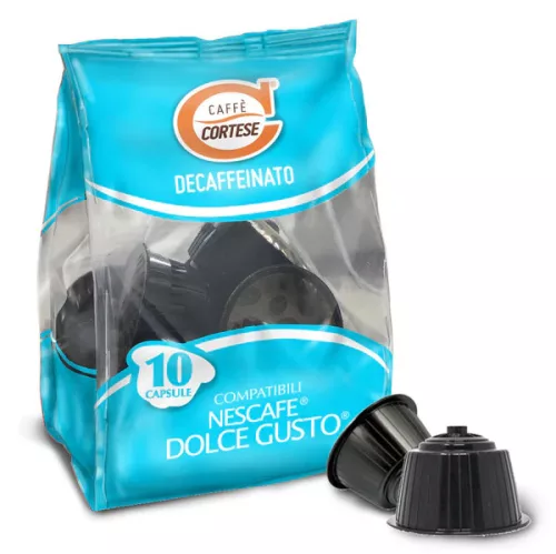 Caffé Cortese Decaffeinato Dolce Gusto kapszula (koffeinmentes) 10 db