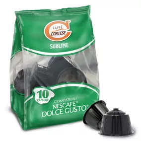 Caffé Cortese SUBLIME Dolce Gusto kapszula 10 db