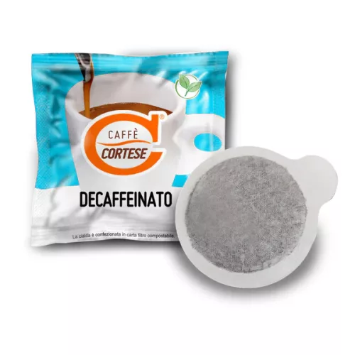 Caffé Cortese Decaffeinato E.S.E. POD  44 mm (koffeinmentes) kávépárna 150 db