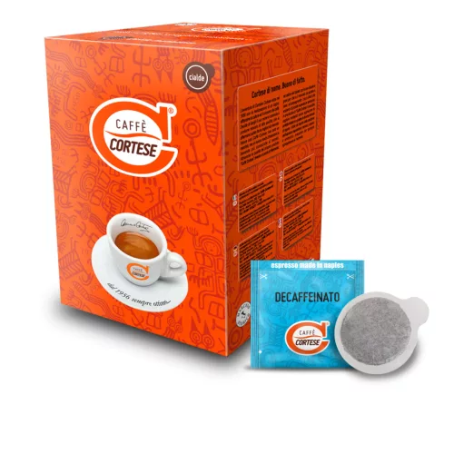 Caffé Cortese Decaffeinato E.S.E. POD  44 mm (koffeinmentes) kávépárna 150 db