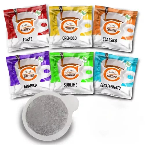 Caffé Cortese Degustazione E.S.E. POD  44 mm kávépárna (kóstolócsomag) 50 db 