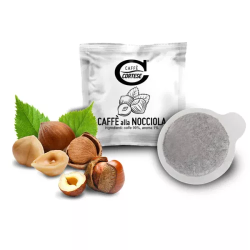 Caffé Cortese Nocciola (mogyoró) E.S.E. POD  44 mm kávépárna 15 db