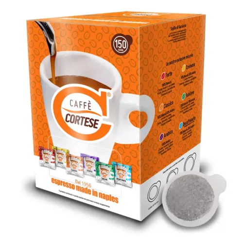 Caffé Cortese SUBLIME E.S.E. POD  44 mm kávépárna 150 db