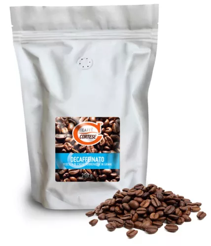 Caffé Cortese Decaffeinato szemes kávé 250 g