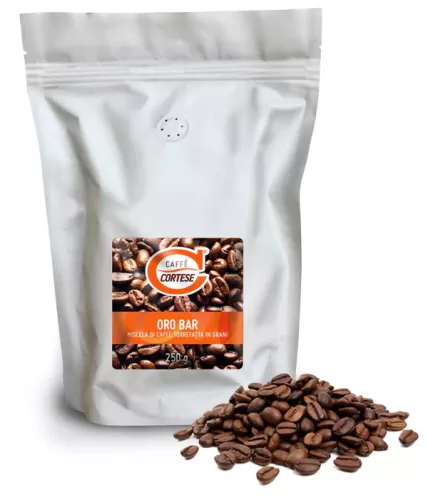 Caffé Cortese Oro Bar szemes kávé 250 g