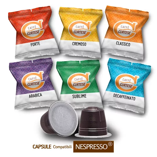 Caffé Cortese Degustazione Nespresso kapszula (kóstolócsomag) 50 db 