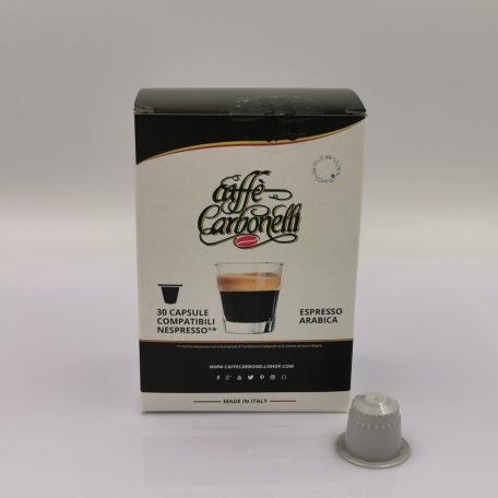 Caffé Carbonelli ARABICA 30db Nespresso kompatibilis kapszula 