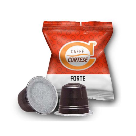 Caffé Cortese FORTE Nespresso kompatibilis kapszula