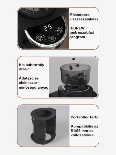 HiBREW G3A automata kávédaráló (bézs)