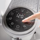 HiBREW H13 58mm, kijelzős, karos kávéfőző, dupla fűtőegységgel (ezüst)