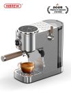 HiBREW H13 58mm, kijelzős, karos kávéfőző, dupla fűtőegységgel (ezüst)