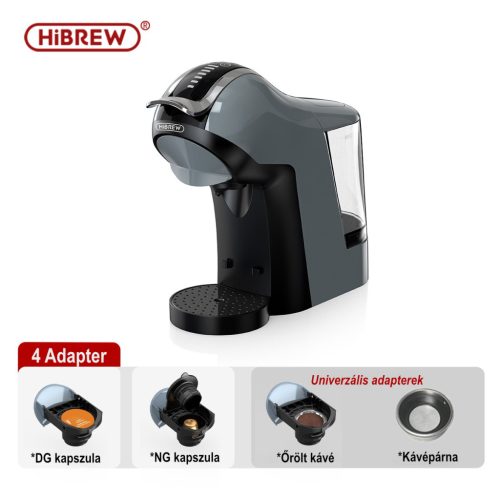 HiBREW H17 4 in 1 multikapszulás kávéfőző (szürke)