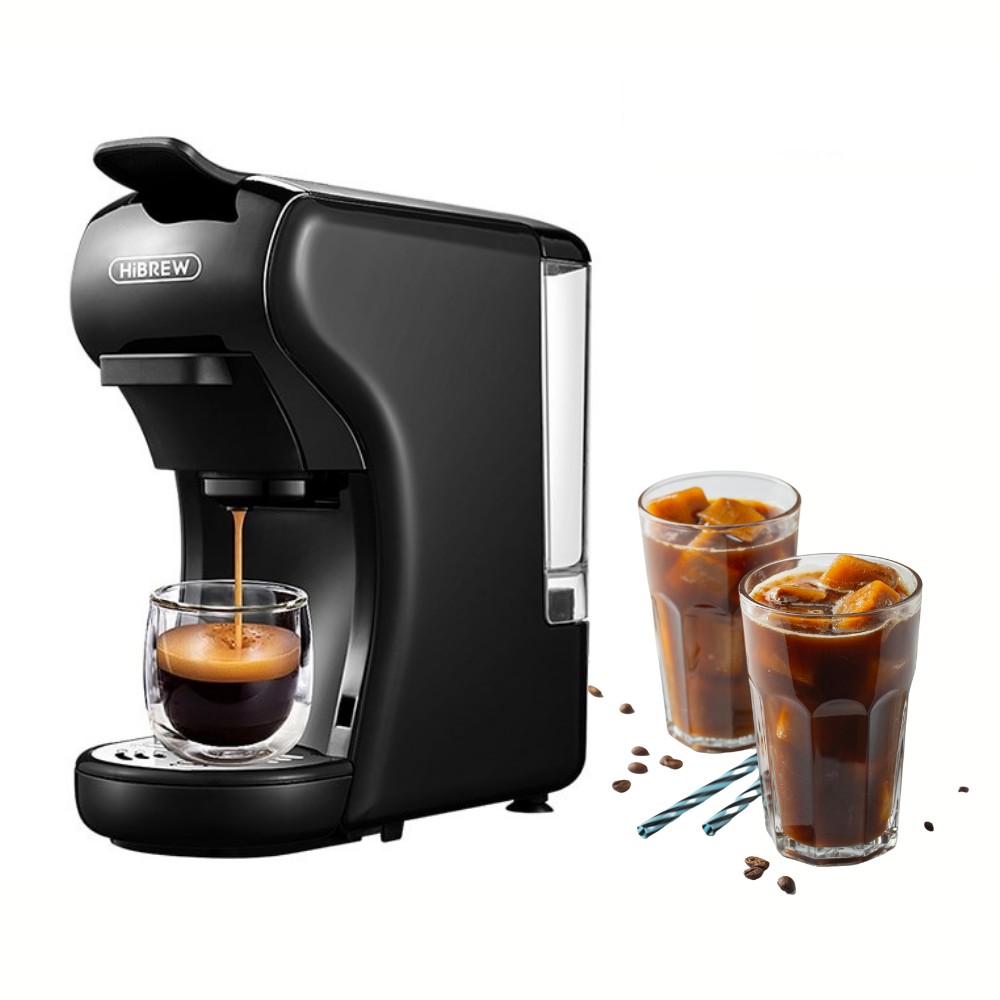 HiBREW H1A multikapszulás kávéfőző Hot/Cold (fekete) - HiBRE