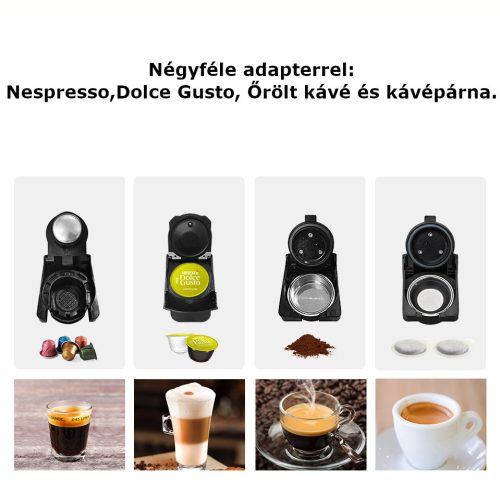 HiBREW H1A multikapszulás kávéfőző Hot/Cold (fekete)