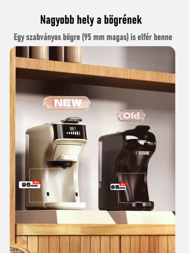 HiBREW H1B 6in1 multikapszulás kávéfőző (fekete)