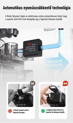 HiBREW H1B 6in1 multikapszulás kávéfőző (bézs)