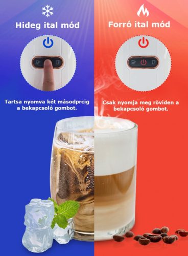 HiBREW H2A 4in1 multikapszulás kávéfőző Hot/Cold (fehér)