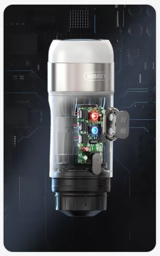 HiBREW H4A Premium 3in1 fehér, hordozható kávéfőző táskával és állvánnyal 