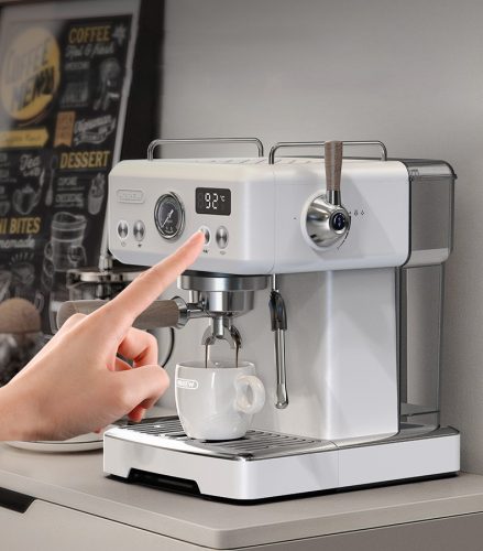 HiBREW H10 Plus 58mm, kijelzős, karos kávéfőző (prémium változat)