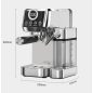 HiBREW H13A 3in1 Félautomata Espresso Cappuccino Latte Kávéfőző