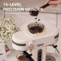 HiBREW H14 Barista Duo karos, mini kávéfőző beépített darálóval