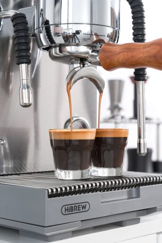 HiBREW H21 professzionális eszpresszógép – tripla fűtőegység, dupla szivattyú