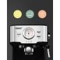 HiBREW H5 20 Bar félautomata (karos) kávéfőző hőmérséklet mérővel