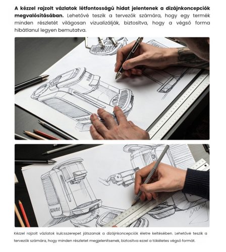 HiBREW H6 6in1 multikapszulás kávéfőző rajzolva
