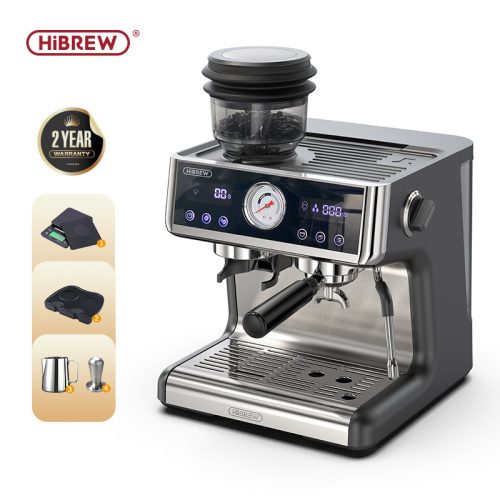 HiBREW H7A Barista Duo darálós presszókávéfőző 58mm
