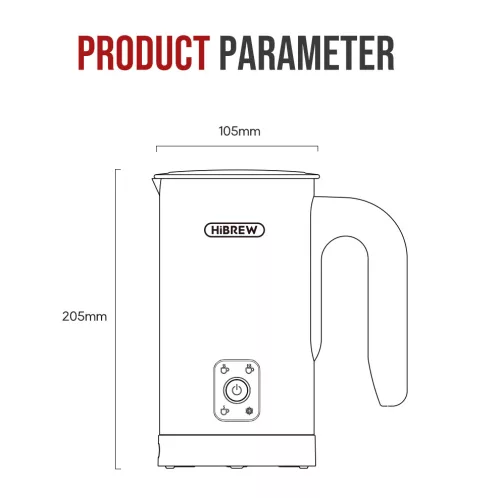 HiBREW M3A 4in1 tejhabosító