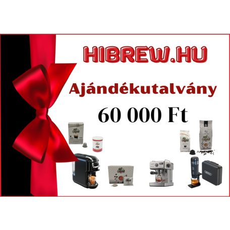 HiBREW.hu 60.000 Ft-os ajándékutalvány