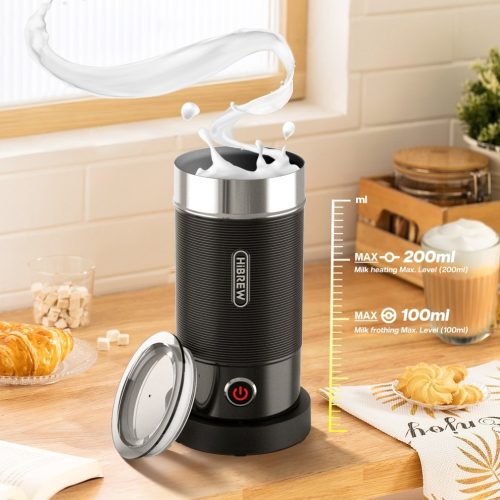 HiBREW M1A hideg/meleg tejhabosító (fekete)