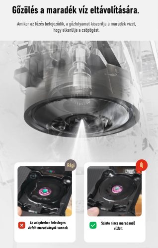 Újracsomagolt HiBREW H1B 6in1 multikapszulás kávéfőző (bézs)