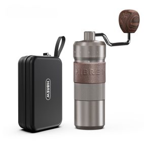   Újracsomagolt HiBREW G4B kúpos acél őrlős, kézi kávédaráló 