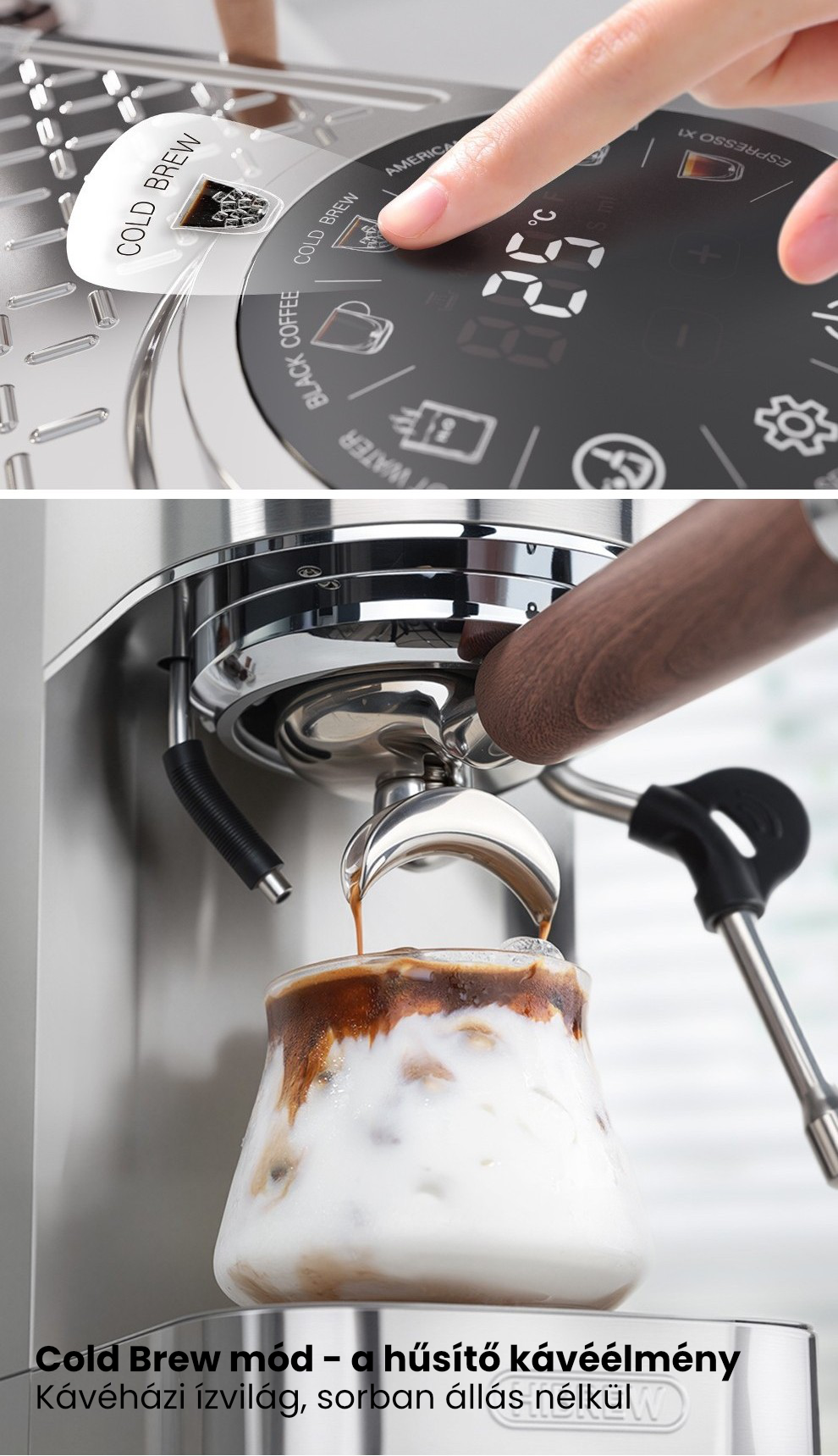HiBREW H13 presszó kávéfőző Cold Brew