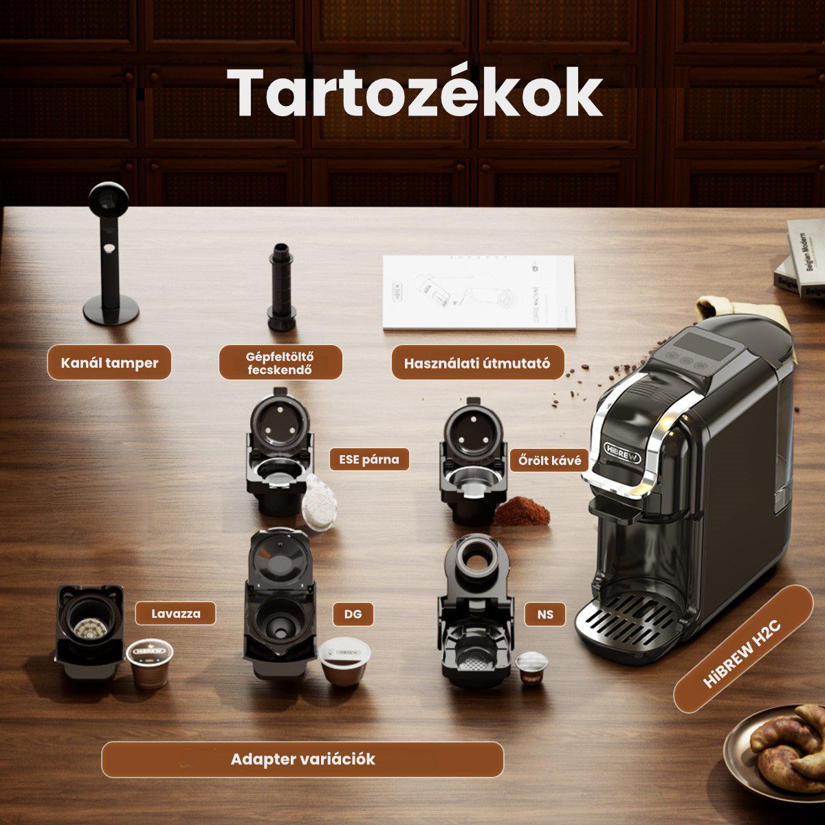 HiBREW H2C tartozékok