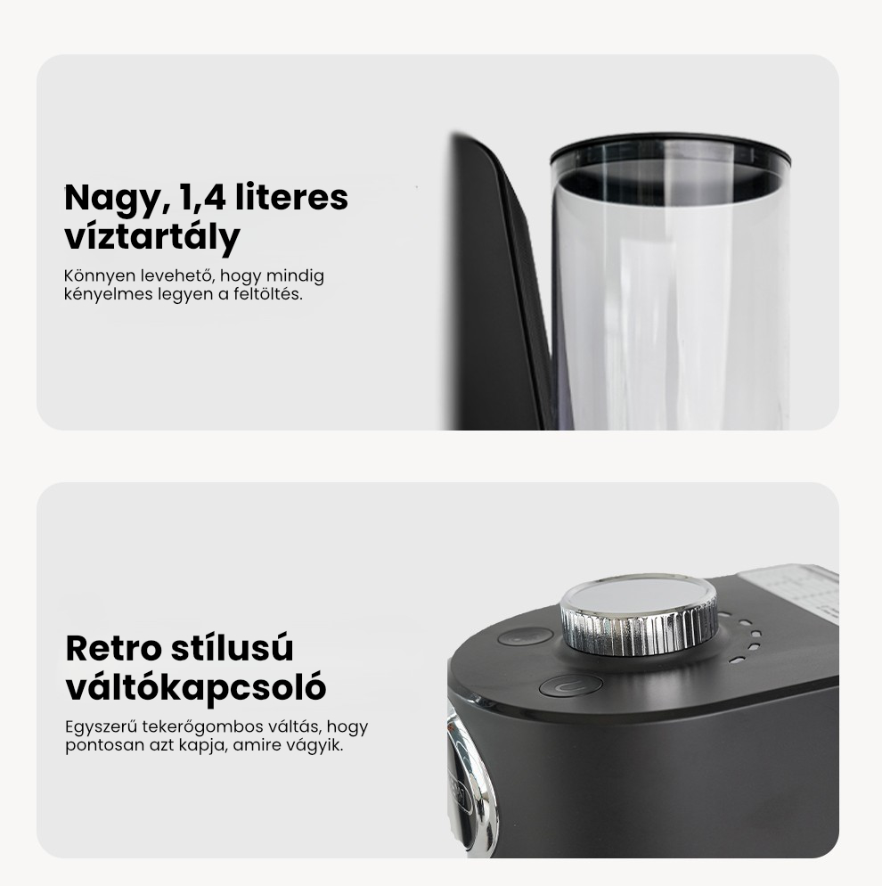 HiBREW H3C váltókapcsoló víztartály