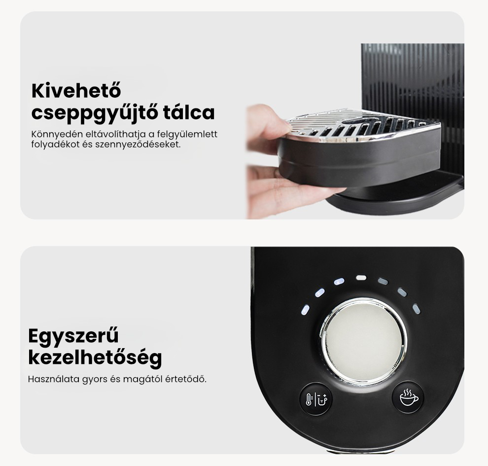 HiBREW H3C kezelés csepptálca