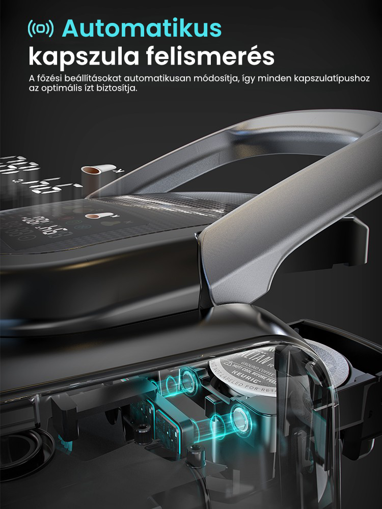 HiBREW H6 kapszula adapter felismerés